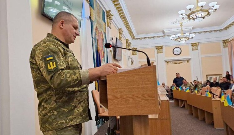 В Полтаве из 100 человек, мобилизованных год назад, в строю осталось 10-20 человек, остальные — это погибшие, раненые и выведенные из строя, - городской военком Бережной