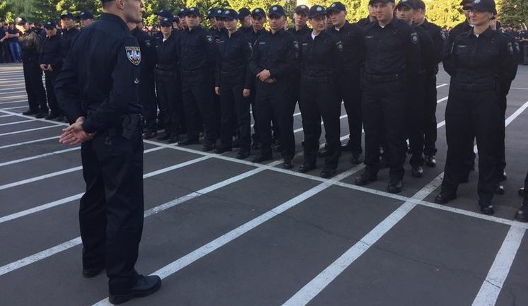 В Киеве представили новую патрульную полицию. ФОТОрепортаж