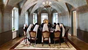 Православна церква України зібралася на Синод у Будинку митрополита в Софії Київській. ФОТОрепортаж
