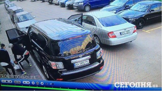 киев похищение автомобиль