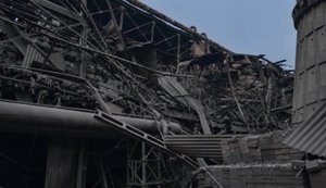 "Запоріжсталь" пережила четверту балістичну атаку за місяць: поранено працівника. ФОТО