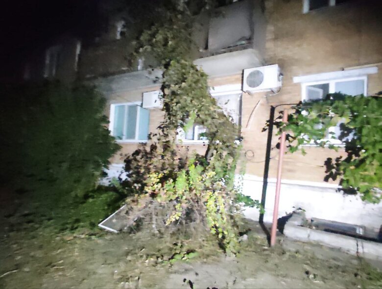 Наслідки ракетного удару по Кривому Рогу