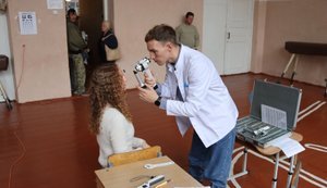 Мобільна медична команда МОЗ проводить обстеження мешканців Чернігівщини