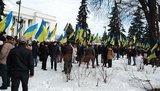 "Радуйтесь, что снежки, а не виселицы на Крещатике", - один из активистов снежной атаки