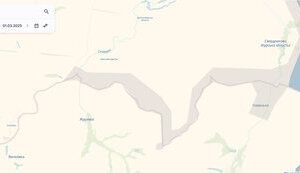 Enemy advances near Nikolayevo-Darino in Kursk region - DeepState. MAP