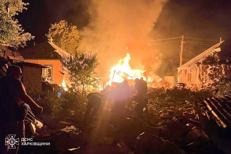 Russian drone strike on Chuhuiv kills two, including child