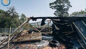 Одесская киностудия пострадала от атаки РФ: полностью уничтожены декорации к фильму "Довженко". ФОТОрепортаж