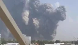 Вибух складу боєприпасів у місті Дезфул в Ірані.