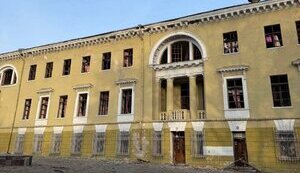 Дворец князя Потемкина поврежден в результате атаки РФ на Днепр. ФОТО
