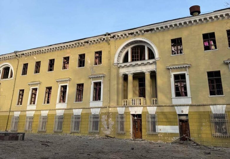 РФ повредила историческое здание в Днепре 26 марта 2025 года