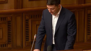 Zelenskyi leaves Constitutional Court to prevent rumors about putting pressure on judges