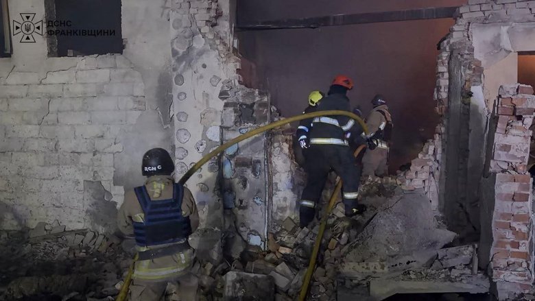The aftermath of the Russian strike on Ivano-Frankivsk: details