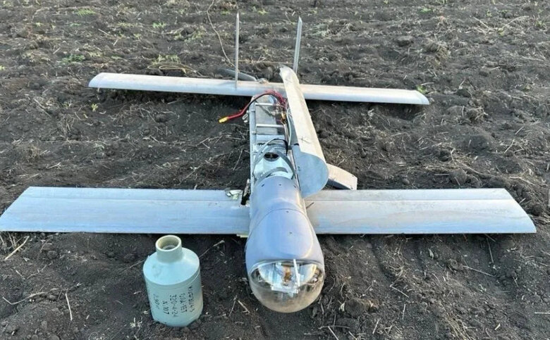 ГУР показало новий російський БпЛА V2U