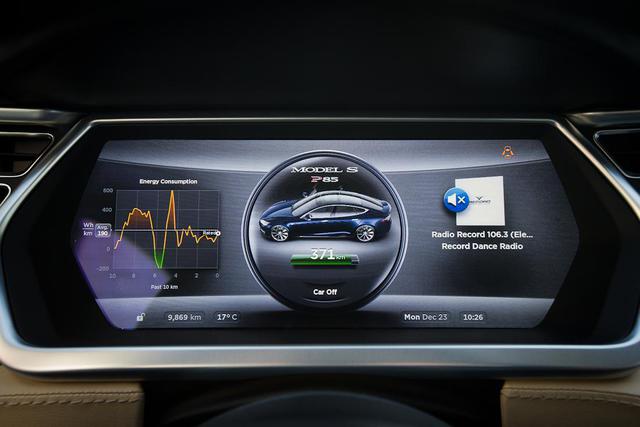 автомобиль tesla