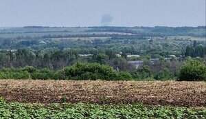 Column of "Wagner" PMC was attacked in Voronezh region. Insurgents reported shooting down helicopter that was targeting them. PHOTO