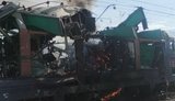 Ворожий БпЛА атакував пасажирський поїзд на Дніпропетровщині. ФОТО