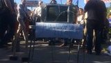 "Свобода" пикетировала "Суспильне" с лозунгом "Аласанию в отставку". ВИДЕО+ФОТОрепортаж