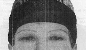 Police built up identikit picture of suspect in rabbi Nachman grave desecration case. PHOTO