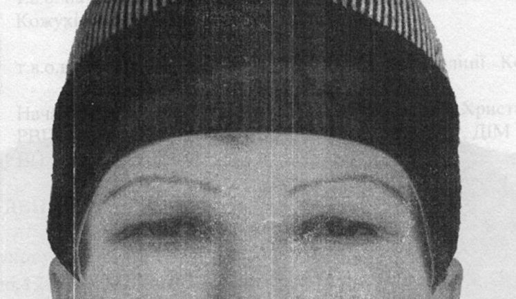 Police built up identikit picture of suspect in rabbi Nachman grave desecration case. PHOTO