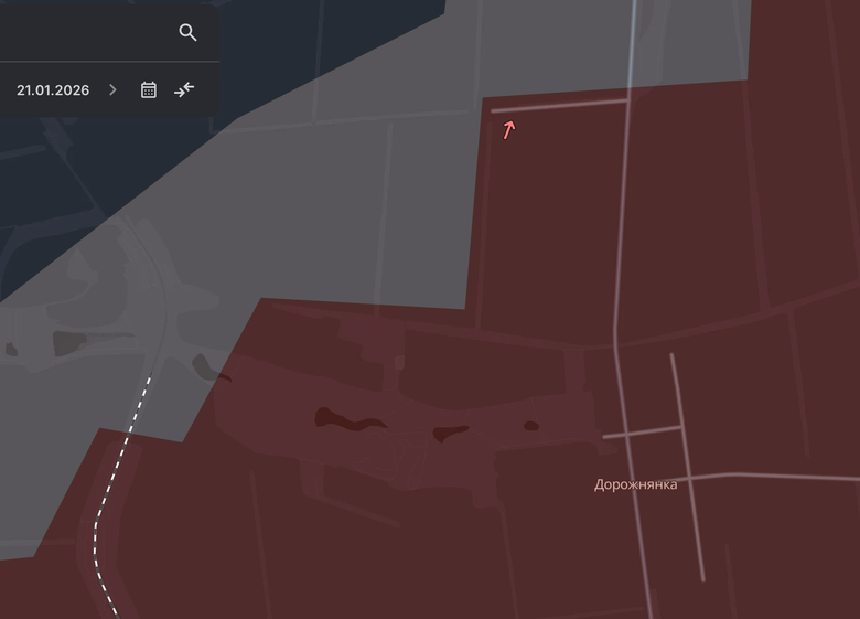 Ворог просунувся поблизу Мирнограду та Дорожнянки