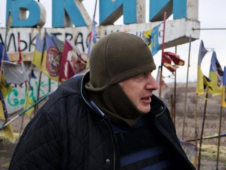 Джонсон на фронті