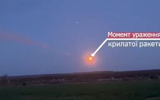 Український захисник збиває російську крилату ракету із ПЗРК. ВIДЕО