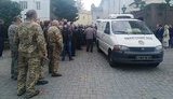 В Луцке простились с погибшим от пули снайпера молодым воином Андреем Волосом. ФОТО