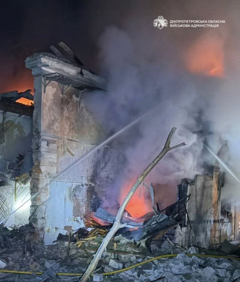 Russia attacked Dnipro: a fire broke out following the strike