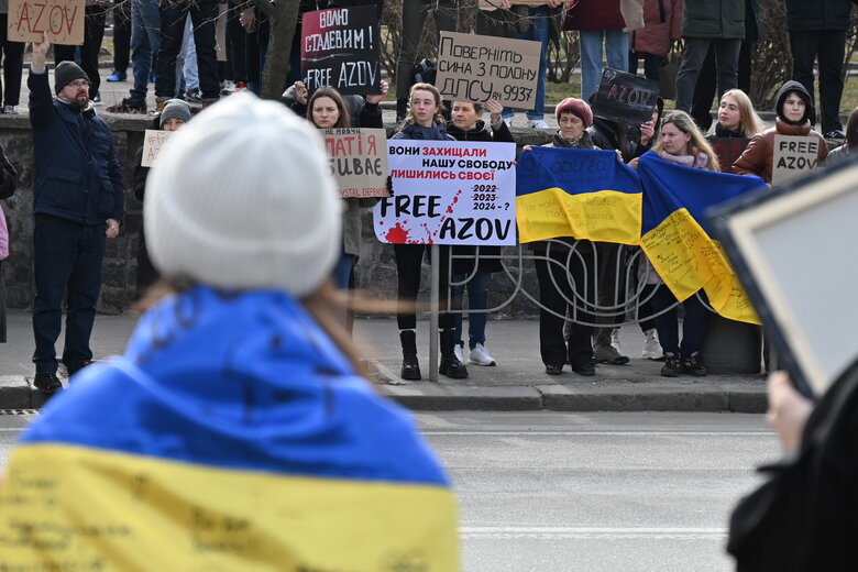 Акція на підтримку полонених захисників Азовсталі