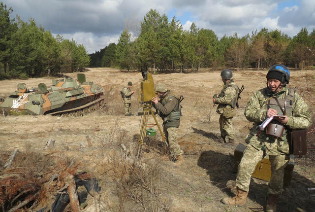 SPG live fire drills took place in Chernihiv region 01