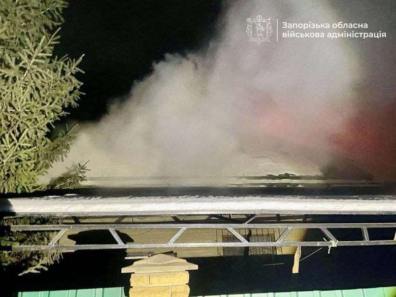 обстрел Запорожья