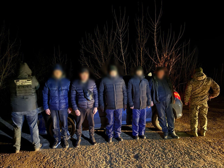 В Одесской области задержали группу лиц за попытку незаконного пересечения границы