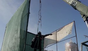 Пам'ятник Суворову перед Київським військовим ліцеєм ім. Богуна демонтовано, - В'ятрович. ФОТО