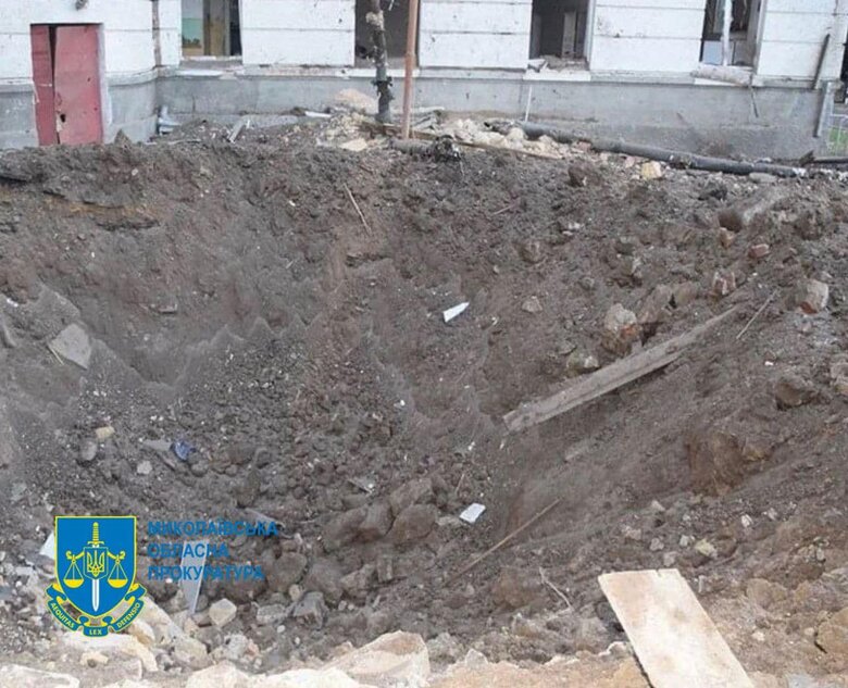 Последствия массированного обстрела Николаева. Есть погибшие и раненые. Разрушены 2 учебных заведения, СТО, гостиница, - Офис Генпрокурора 01