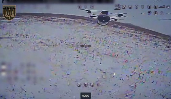 Боец 127 бригады уничтожил российский дрон на оптоволокне