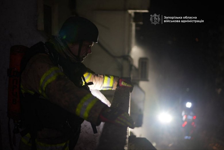 Удар по Запоріжжю: загиблий, п’ятеро поранених і пожежі