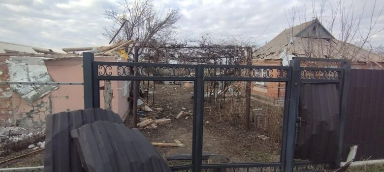 последствия вражеских обстрелов Донетчины