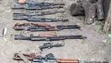 Два кулемети, два гранатомети, снайперська гвинтівка і чотири автомати, - СБУ виявила схованку зі зброєю в Дружківці. ФОТО