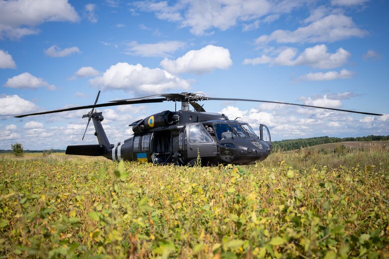 Black Hawk helicopter from the Czech Republic
