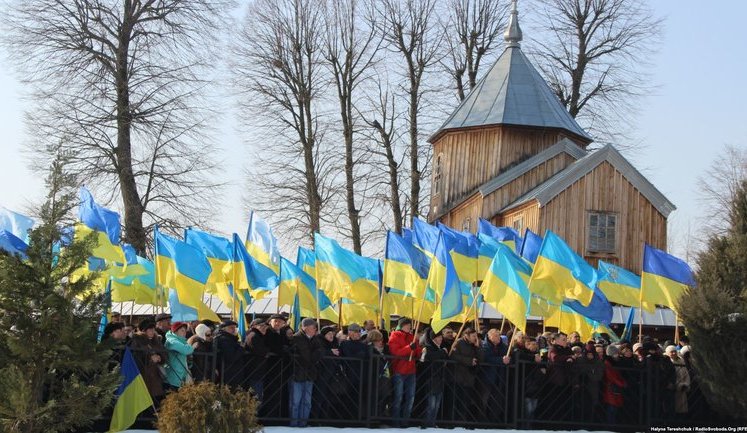 Урочистий захід до 203-ї річниці від дня народження композитора українського гімну Вербицького відбувся у Польщі. ФОТОрепортаж