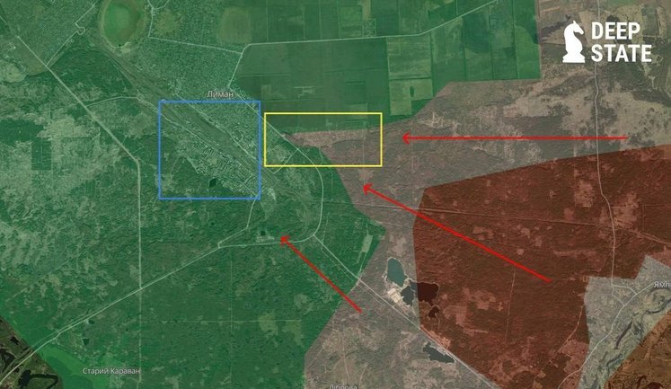 Окупанти намагаються просочитися на східні околиці Лиману, найбільша активність у Серебрянському лісництві, - DeepState