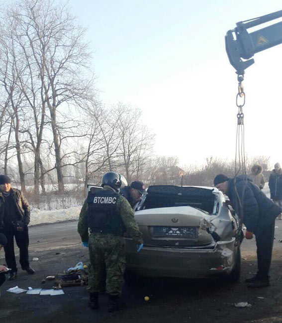 На месте ДТП в Винницкой области обнаружены 2 гранаты, - Нацполиция 01