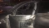 В Івано-Франківську вночі вибухнув автомобіль, у нього стріляли з РПГ, - Нацполіція. ФОТОрепортаж