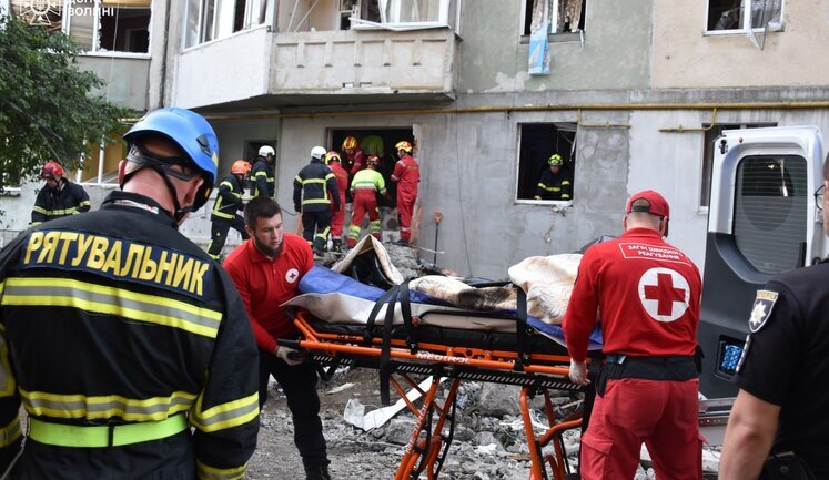 Number of victims of Russian attack on Lutsk has risen to 30. PHOTOS