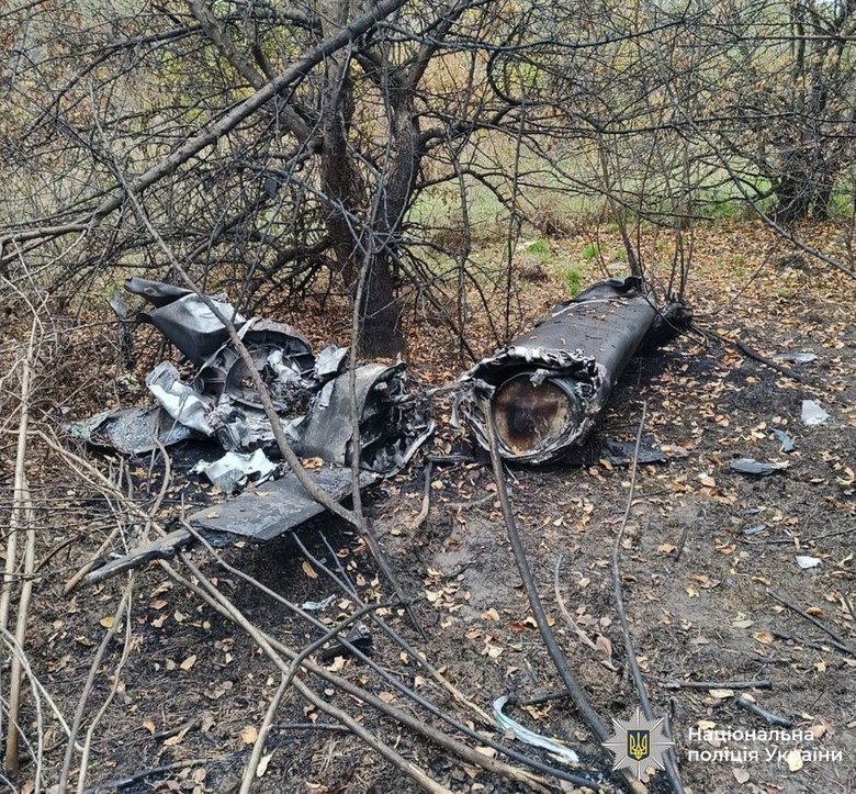 Police defused the warheads of downed missiles and UAVs after the Russian attack