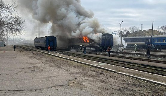 РФ знову атакувала поїзд: цього разу на Миколаївщині