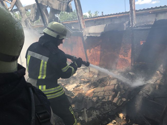 В киевском Гидропарке сгорел спортзал, - ГСЧС 03