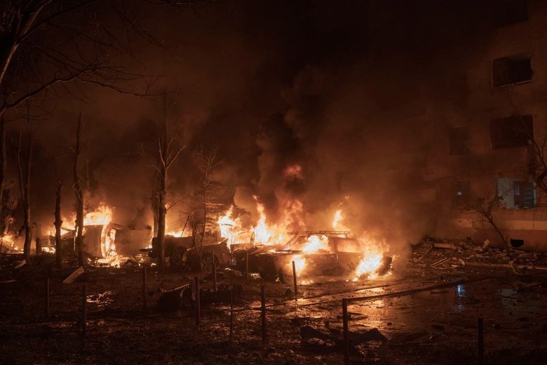 Kramatorsk after shelling
