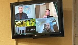 Микола Тищенко долучився до судового засідання онлайн
