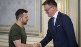 Зеленський провів зустріч із маршалком Сейму Польщі Шимоном Головнею